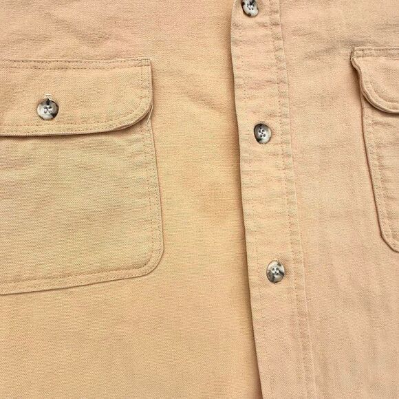 Vintage 80’s Big Mac Chamois Button Up Work Shirt - Picture 2 of 4